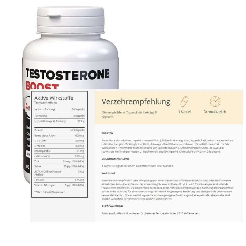 Testo - Boster Testosteron